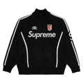 Supreme x Umbro Zip Up Sweater Black – hlavní pohled | Purekickz