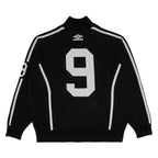 Supreme x Umbro Zip Up Sweater Black – boční pohled | Purekickz