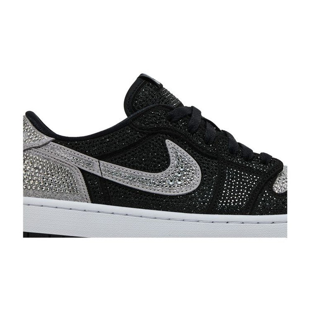 Swarovski x Wmns Air Jordan 1 Retro Low OG Shadow – detail | Purekickz