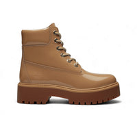 Timberland Stone Street 6 Inch Waterproof Platform Boot Beige (W) – hlavní pohled | Purekickz