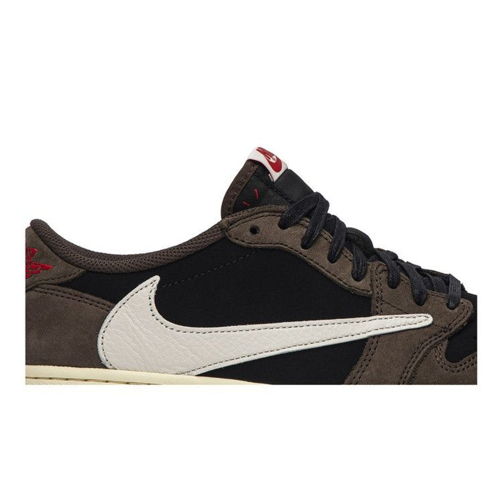Travis Scott x Air Jordan 1 Low 'Mocha' – detail | Purekickz