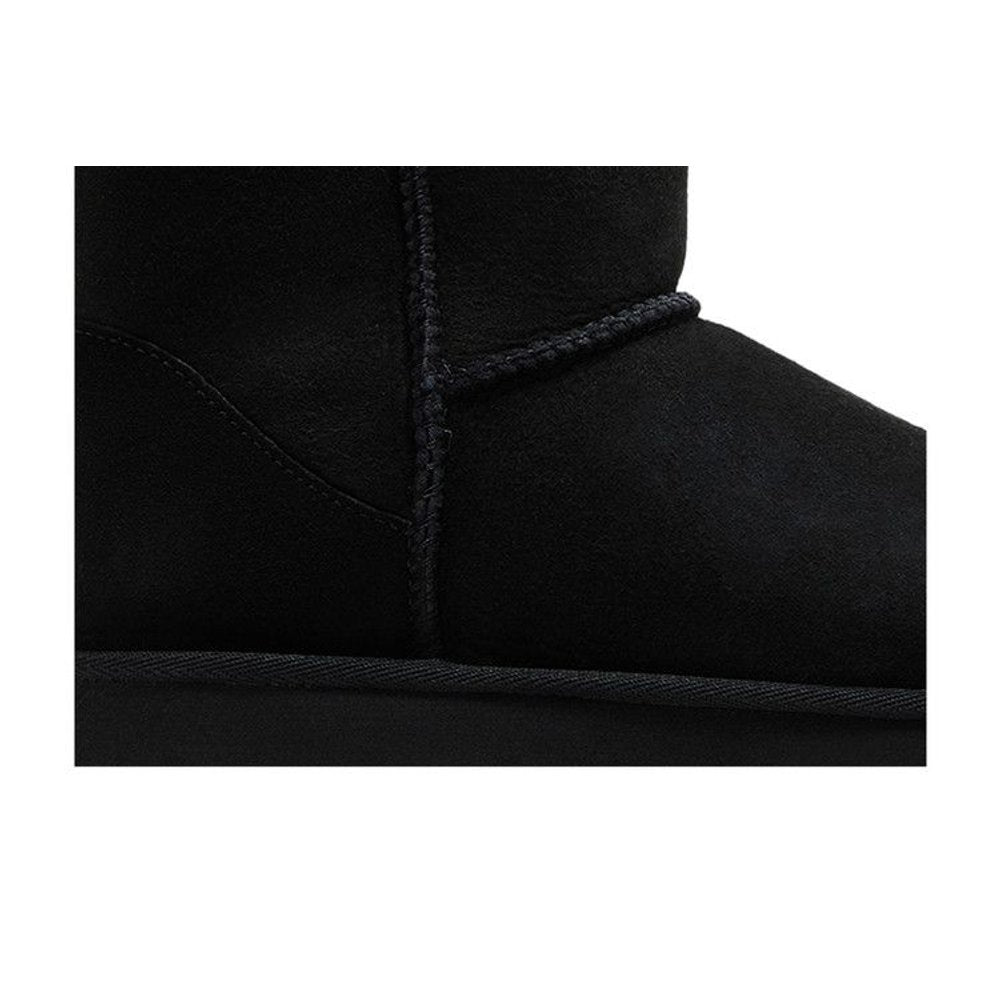 UGG Classic Mini II Boot Black (W) – detail | Purekickz