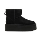 UGG Classic Mini Platform Boot Black – boční pohled | Purekickz
