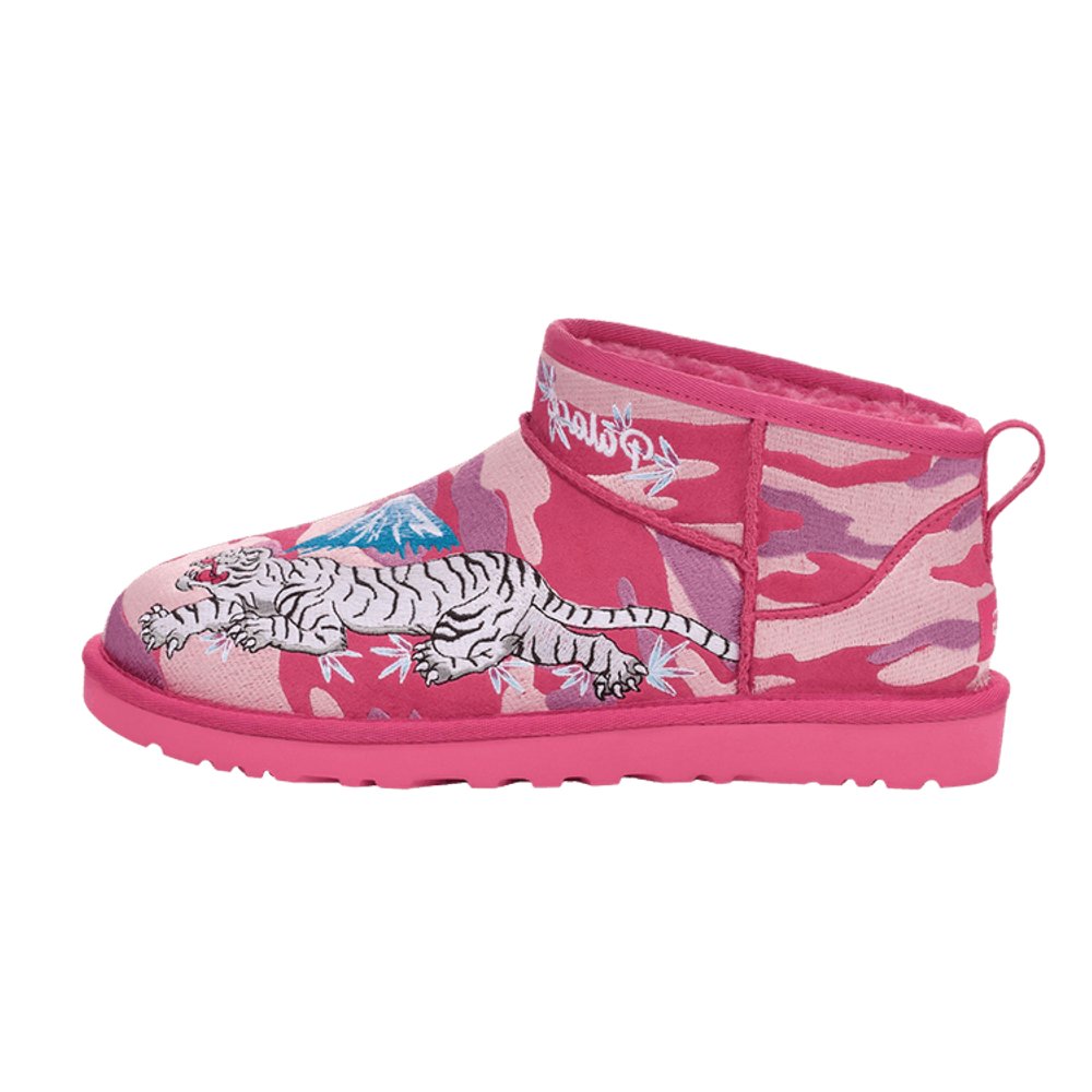 UGG Classic Ultra Mini Boot Palace Pink Camo – hlavní pohled | Purekickz