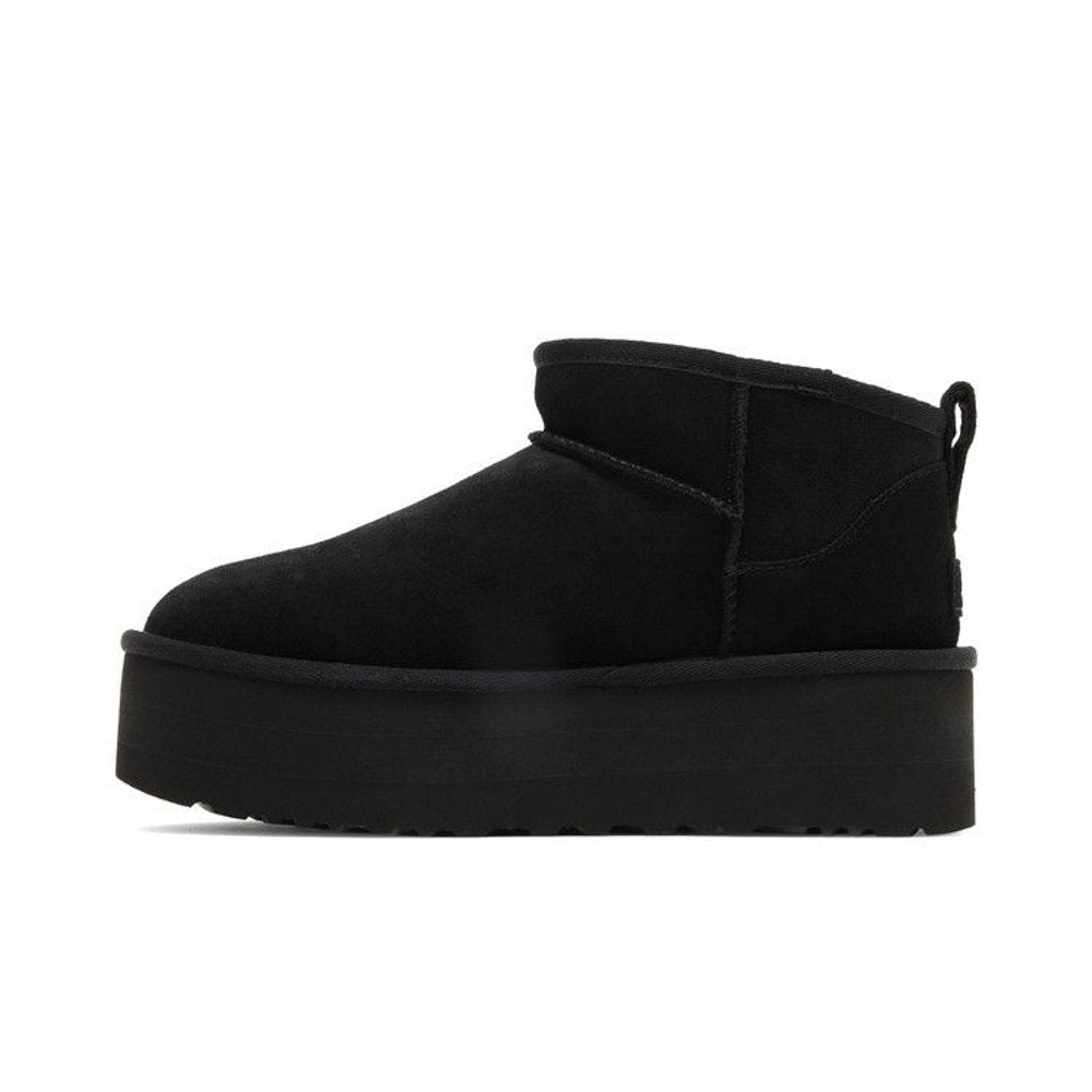 UGG Classic Ultra Mini Platform Boot Black (Women's) – hlavní pohled | Purekickz