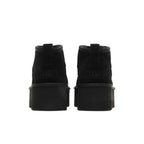 UGG Classic Ultra Mini Platform Boot Black (Women's) – podrážka | Purekickz