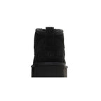 UGG Classic Ultra Mini Platform Boot Black (Women's) – detail materiálu | Purekickz