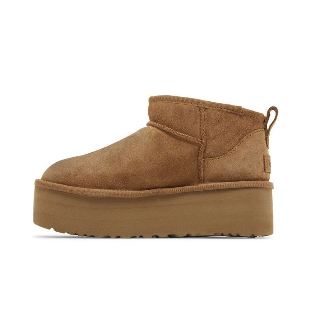 UGG Classic Ultra Mini Platform Boot Chestnut – hlavní pohled | Purekickz