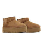 UGG Classic Ultra Mini Platform Boot Chestnut – lifestyle foto | Purekickz