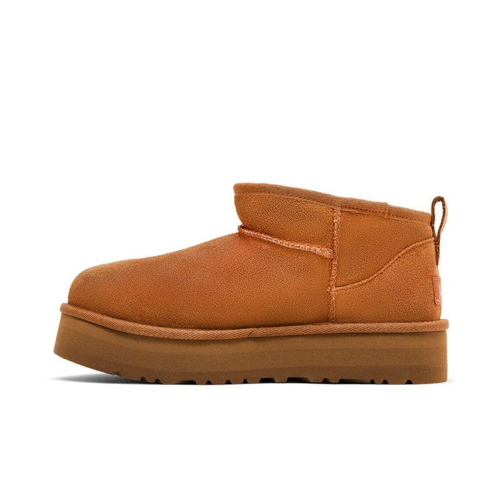 UGG Classic Ultra Mini Platform Boot Chestnut (Kids) – hlavní pohled | Purekickz