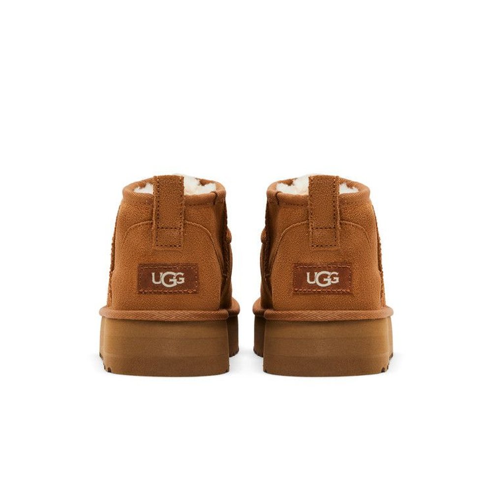 UGG Classic Ultra Mini Platform Boot Chestnut (Kids) – podrážka | Purekickz