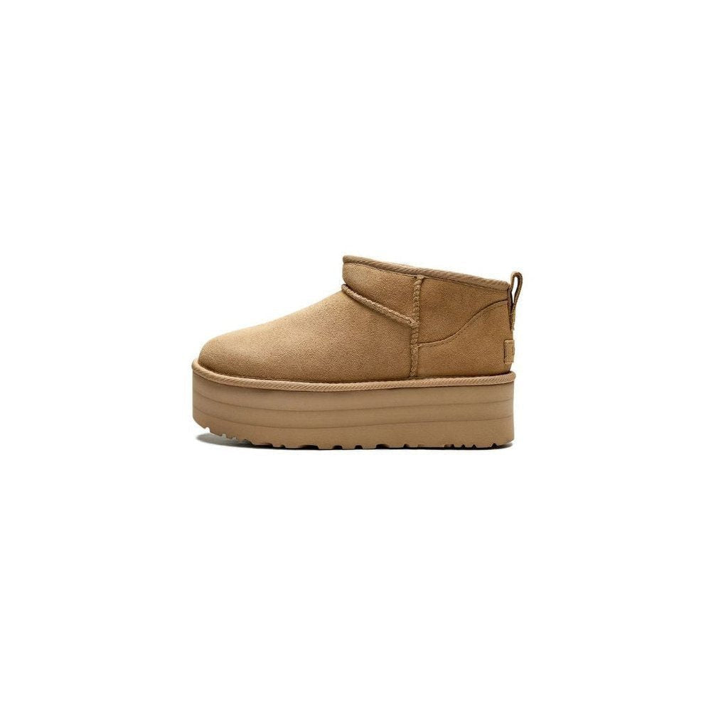 UGG Classic Ultra Mini Platform Boot Driftwood (Women's) – hlavní pohled | Purekickz