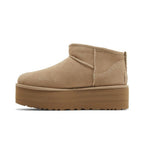 UGG Classic Ultra Mini Platform Boot Sand (Women's) – hlavní pohled | Purekickz