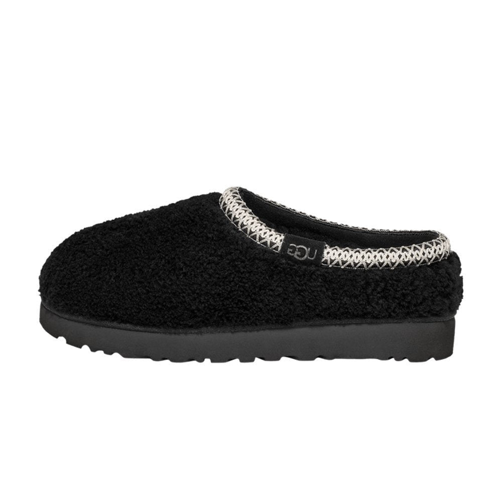UGG Tasman Maxi Curly Slipper Black – hlavní pohled | Purekickz