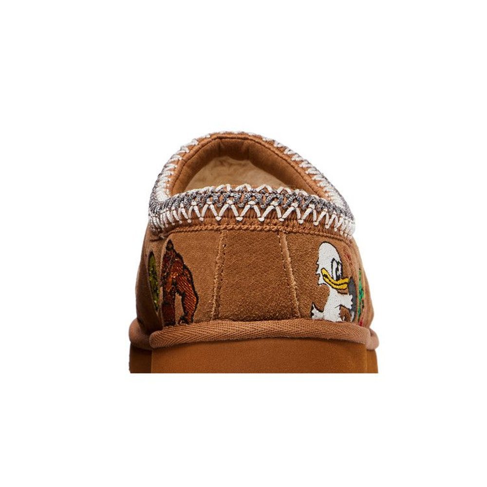 UGG Tasman Slipper Palace Chestnut – detail materiálu | Purekickz
