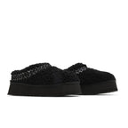 UGG Tazz Slipper Heritage Braid Black (W) – lifestyle foto | Purekickz