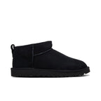 UGG Wmns Classic Ultra Mini Boot Black – boční pohled | Purekickz