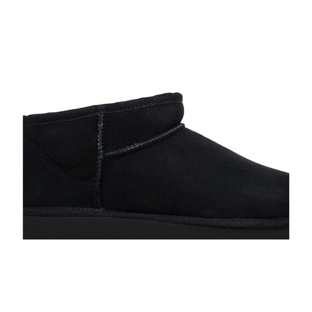 UGG Wmns Classic Ultra Mini Boot Black – detail | Purekickz