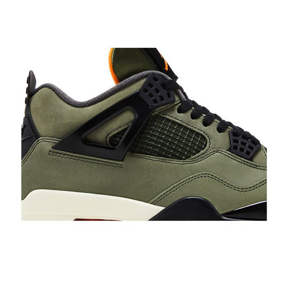 Undefeated x Air Jordan 4 Retro 2025 – detail | Purekickz
