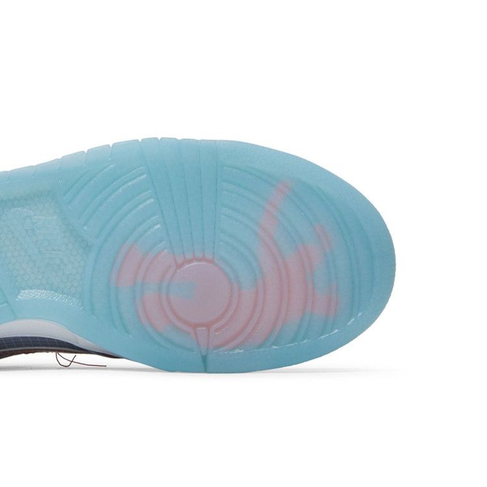 Union LA x Nike Dunk Low 'Passport Pack - Argon' – pohled shora | Purekickz