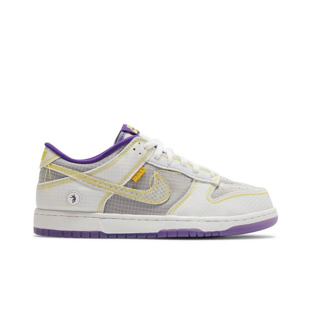 Union LA x Nike Dunk Low 'Passport Pack - Court Purple' – boční pohled | Purekickz