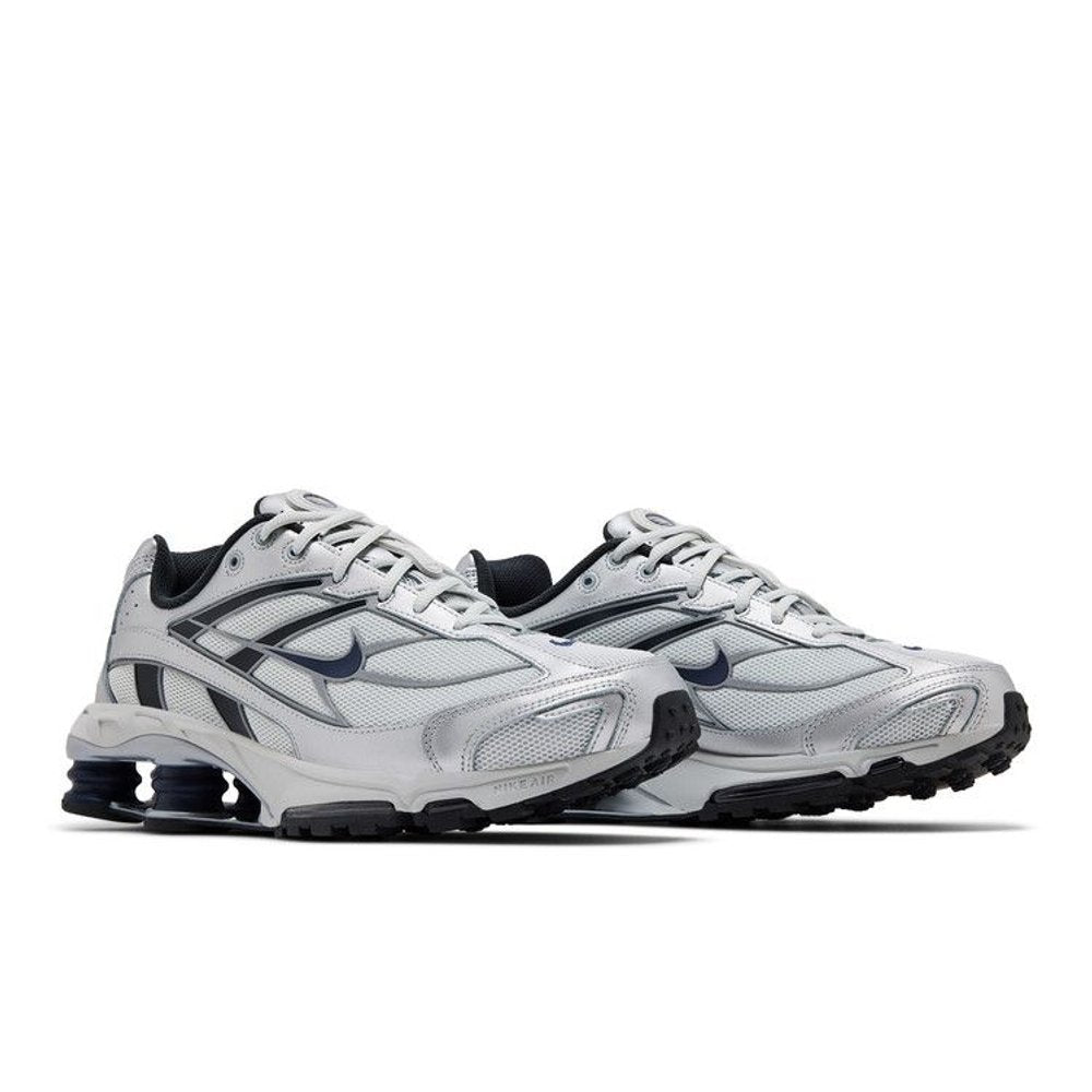 Nike Shox Ride 2 Photon Dust Metallic Silver Navy