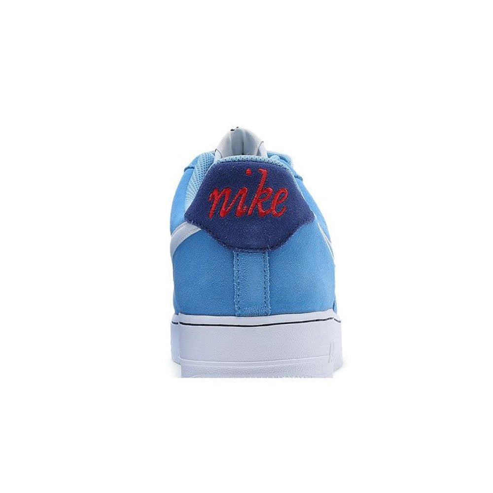 Nike Air Force 1 Low First Use University Blue – detail materiálu | Purekickz