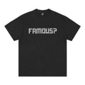 Corteiz Famous? Tee Black – hlavní pohled | Purekickz