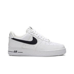 Nike Air Force 1 Low White Black (2020) – boční pohled | Purekickz