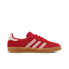 adidas Gazelle Indoor Better Scarlet Wonder White Gum (W) – boční pohled | Purekickz