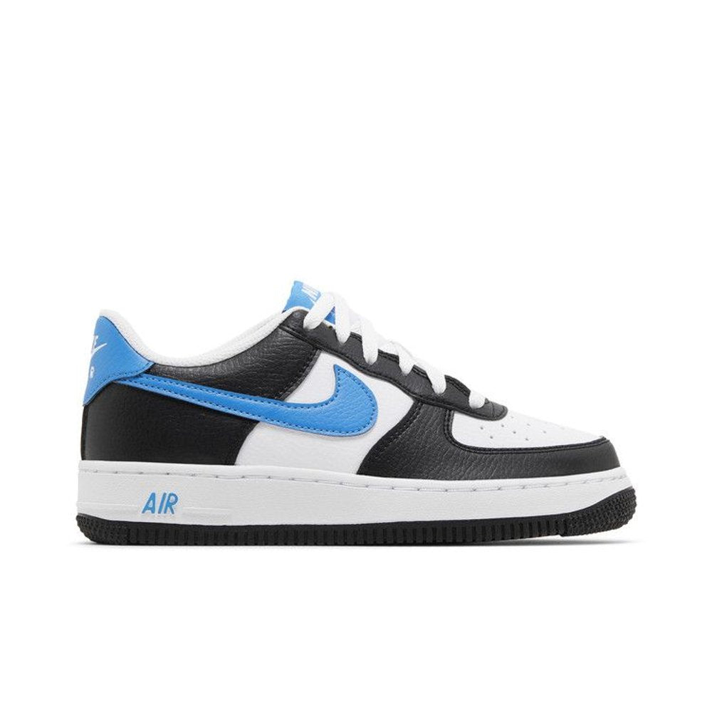 Nike Air Force 1 Low White Black Light Photo Blue (GS)