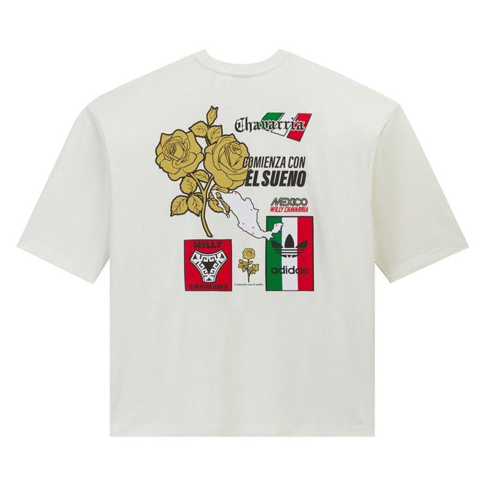 adidas x Willy Chavarria WC Merch Tee White – boční pohled | Purekickz