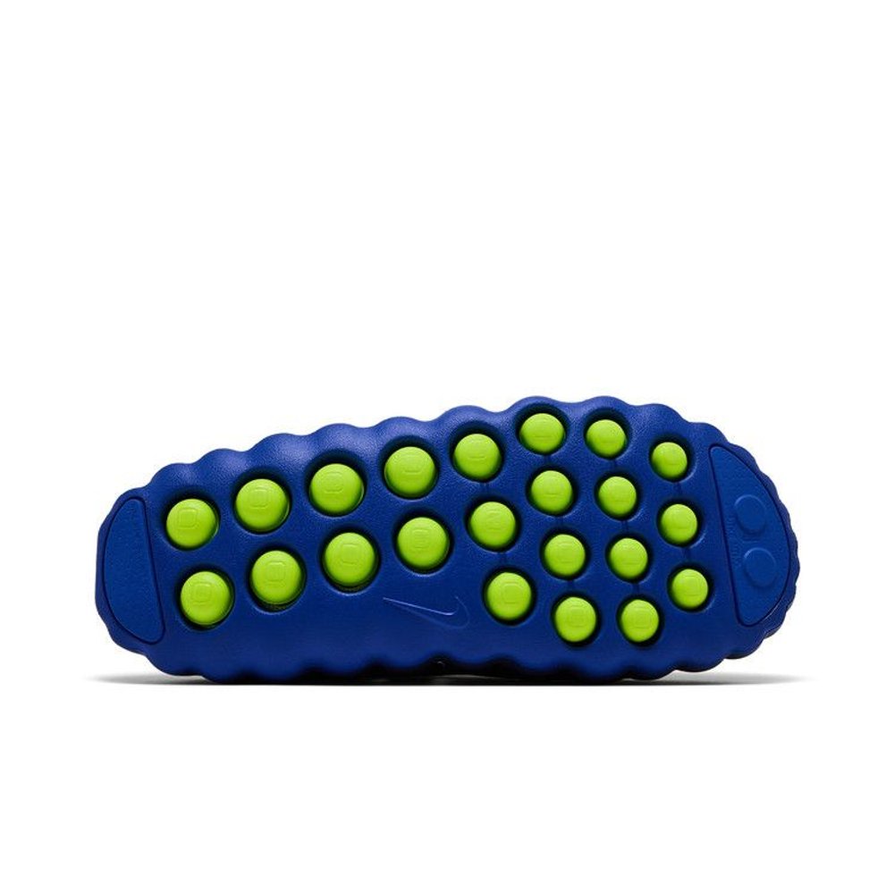 Nike Mind 001 Flyknit Slide Hyper Royal Black – zadní pohled | Purekickz