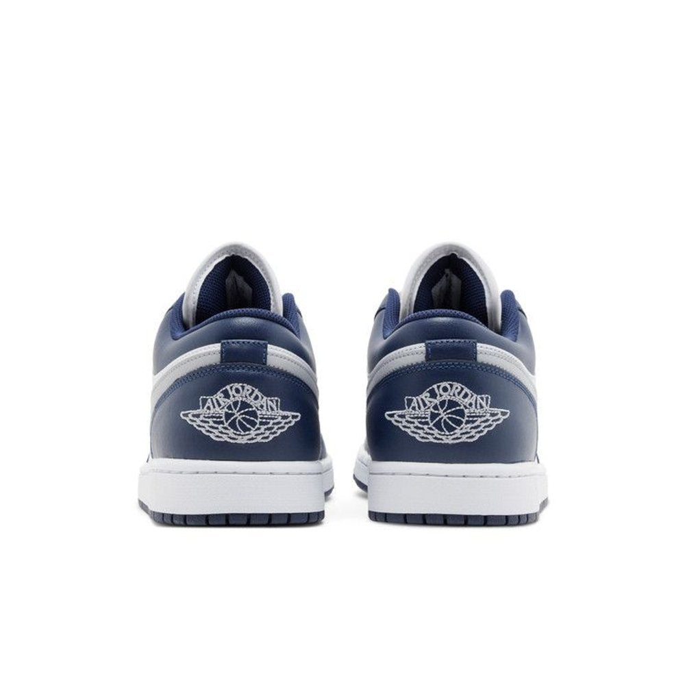 Jordan 1 Low Wolf Grey Midnight Navy