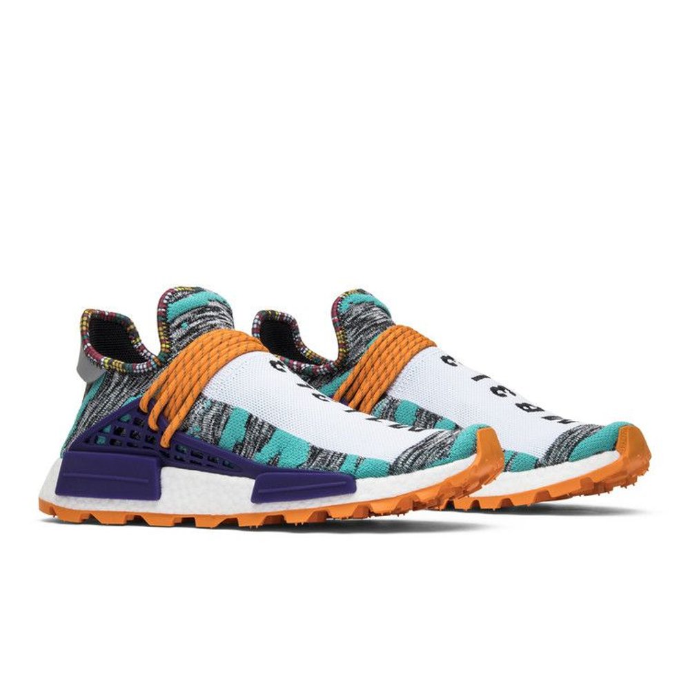 adidas NMD Hu Pharrell Solar Pack Orange – lifestyle foto | Purekickz
