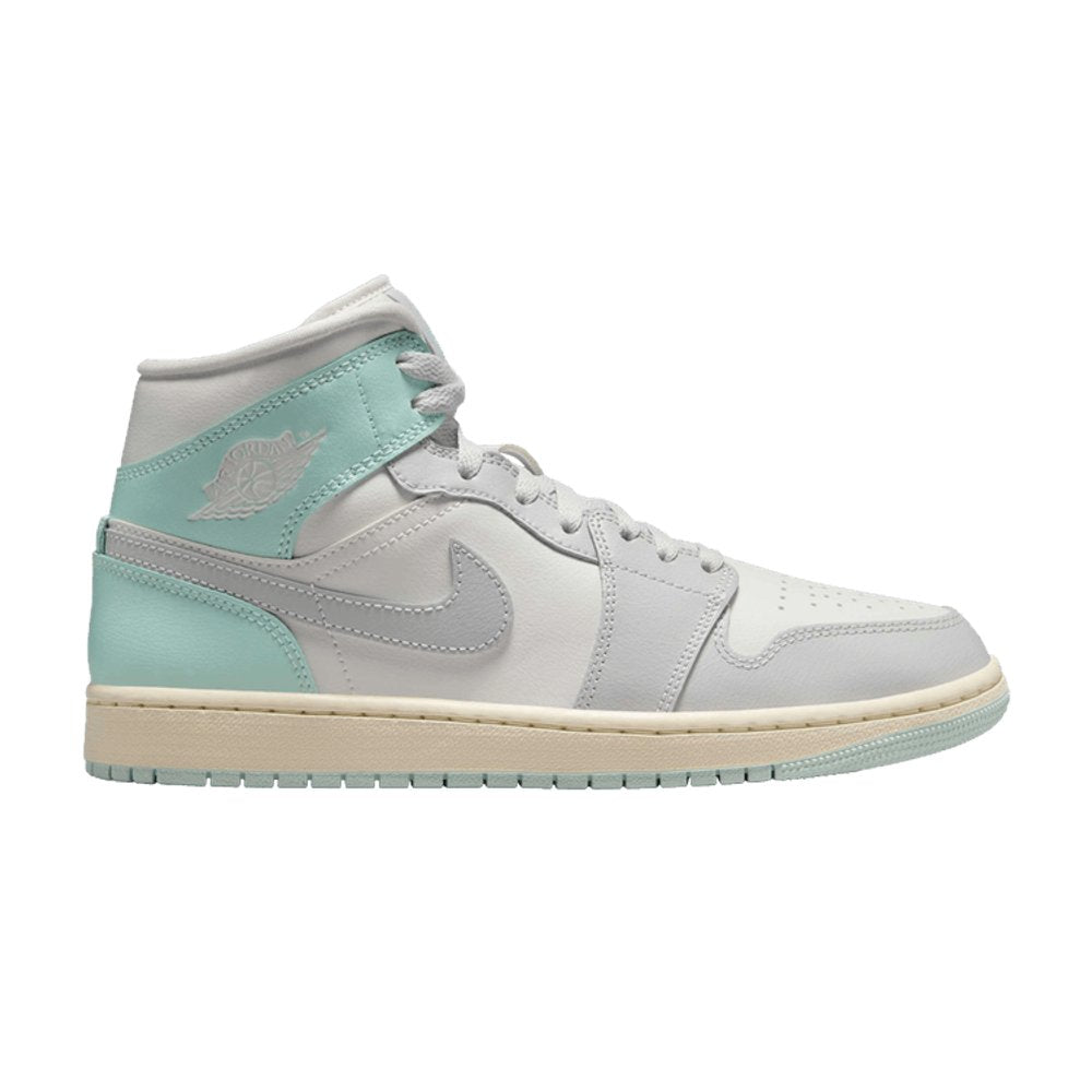 Jordan 1 Mid Football Grey Igloo (W) – hlavní pohled | Purekickz