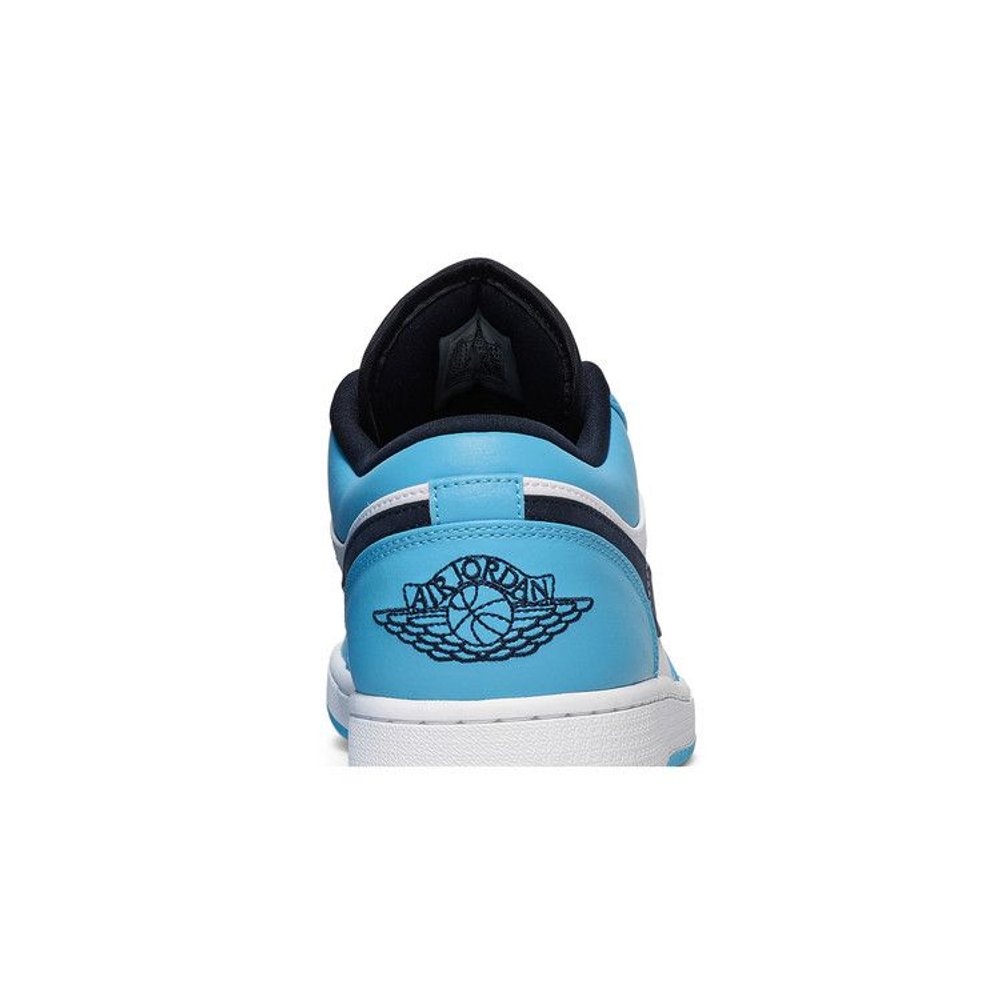 Jordan 1 Low UNC (2021) – detail materiálu | Purekickz