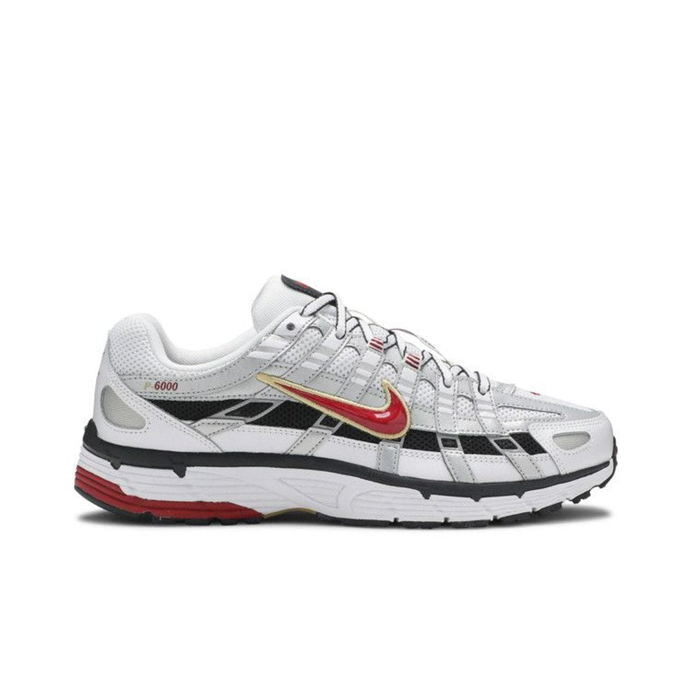 Nike P-6000 White Gold Red (W) – boční pohled | Purekickz