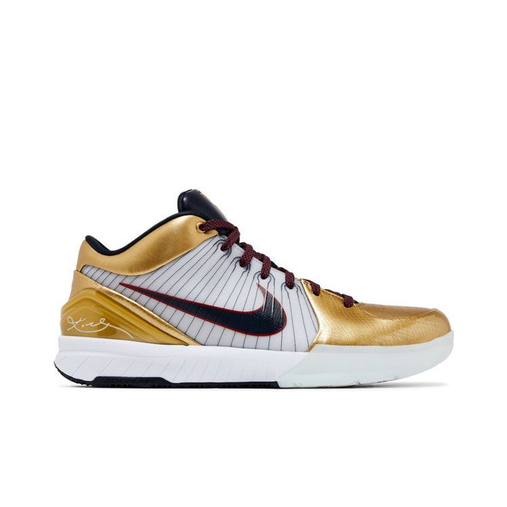 Nike Kobe 4 Protro Gold Medal (2024) – boční pohled | Purekickz