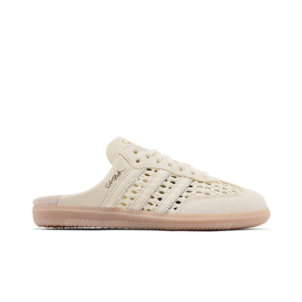 adidas Samba Mule Woven Basketweave Cream White (W) – boční pohled | Purekickz