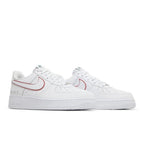 Nike Air Force 1 Low Just Do It White Noble Green Metallic Silver University Red – lifestyle foto | Purekickz