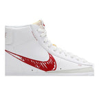 Nike Blazer Mid 77 Sketch White Red – detail | Purekickz