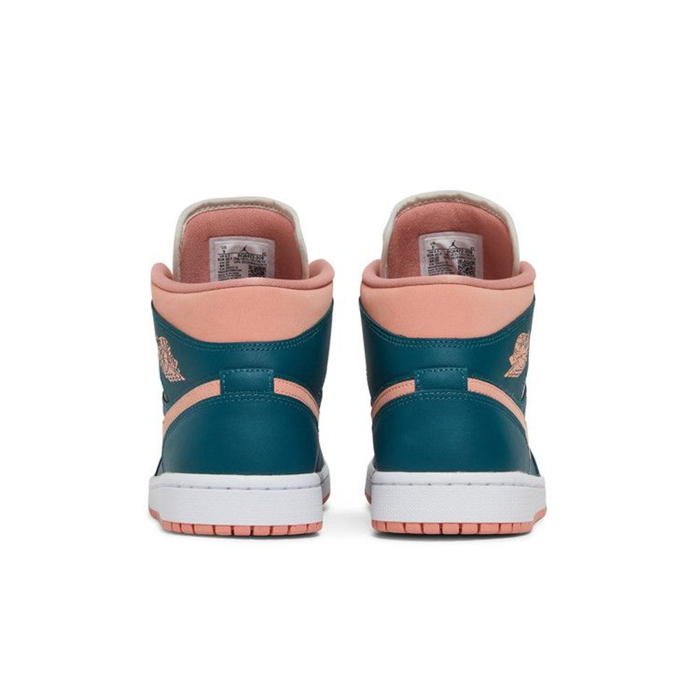 Jordan 1 Mid Dark Teal Green (W) – podrážka | Purekickz