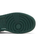 Jordan 1 Low Green Toe (GS) – pohled shora | Purekickz