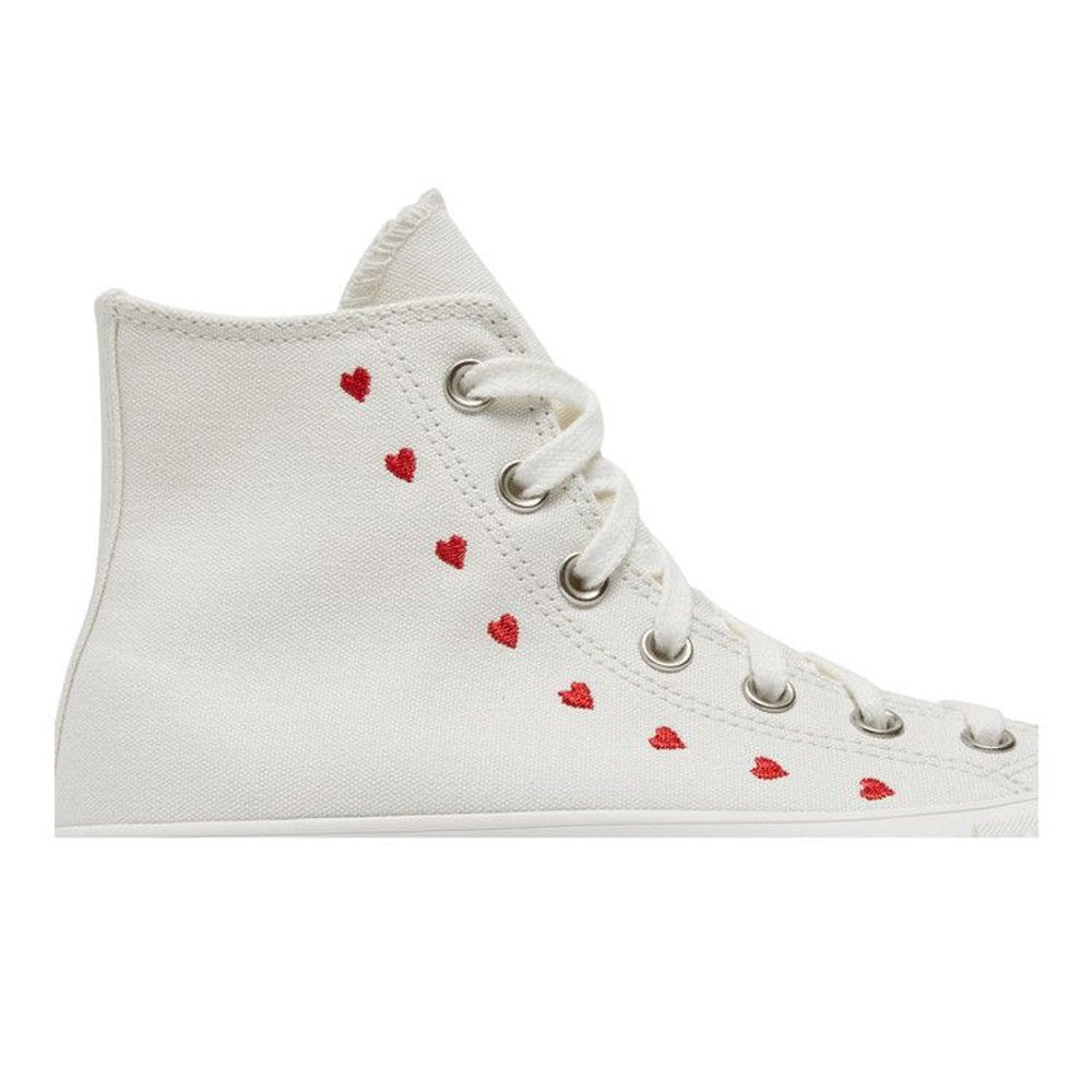 Converse Chuck Taylor All Star Lift Hi White Red (W) – detail | Purekickz