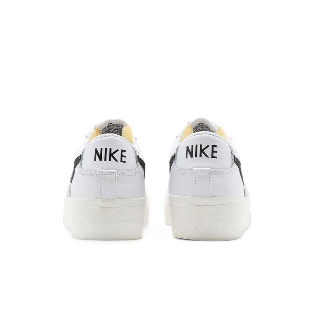 Nike Blazer Low Platform White Black (W) – podrážka | Purekickz