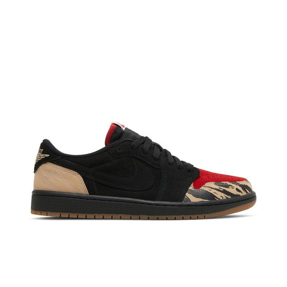 Jordan 1 Retro Low OG SP SoleFly – boční pohled | Purekickz
