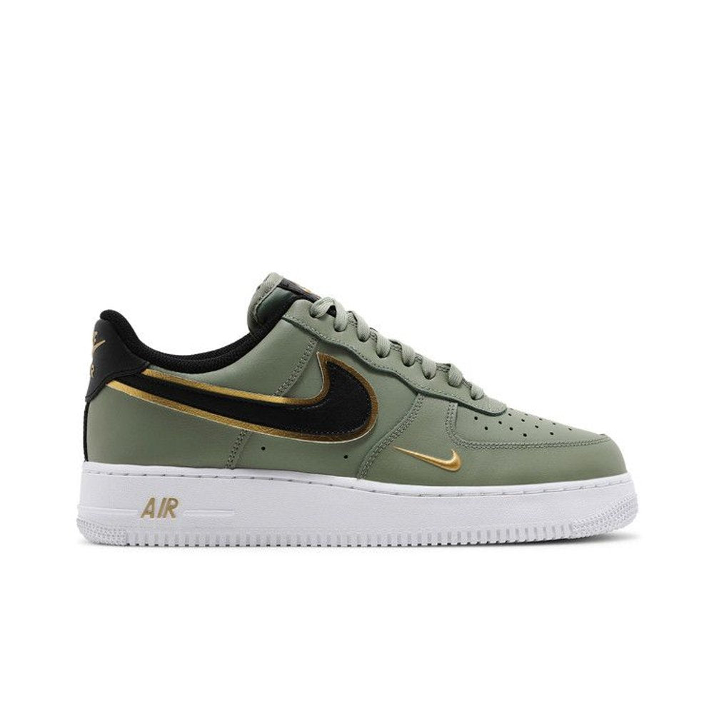 Nike Air Force 1 Low '07 LV8 Double Swoosh Olive Gold Black