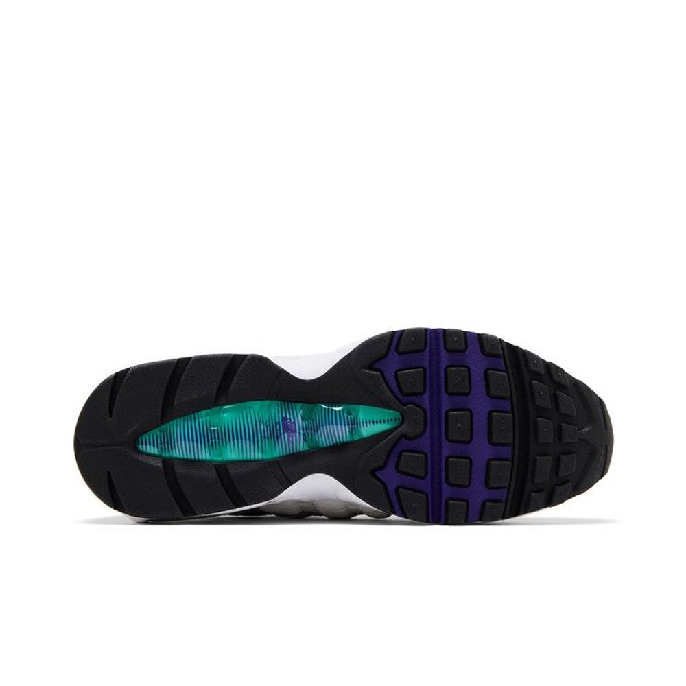 Nike Air Max 95 OG Big Bubble Grape (W) – zadní pohled | Purekickz