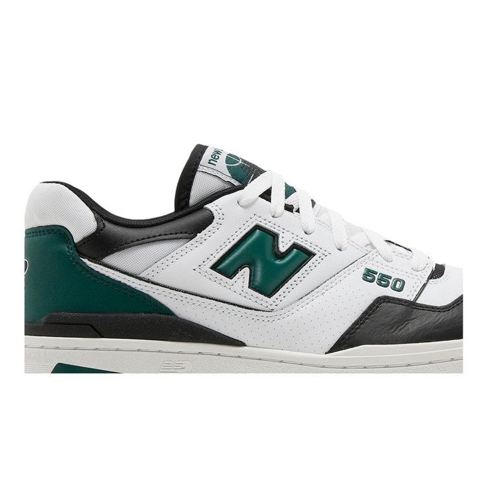 New Balance 550 White Green Black – detail | Purekickz